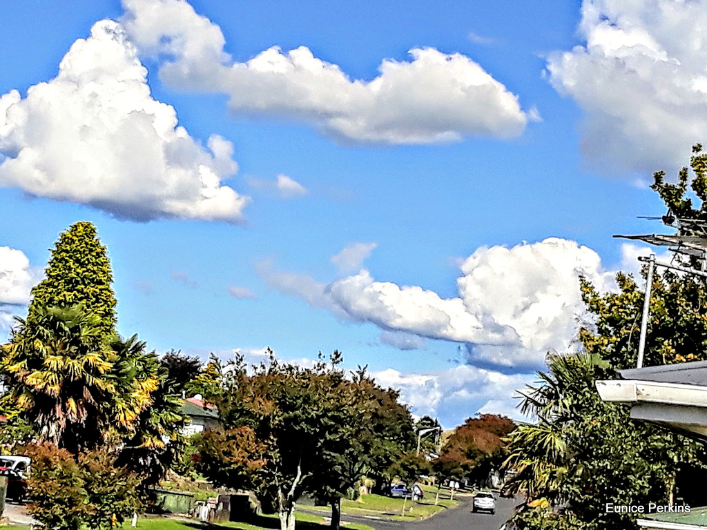 Floating Clouds.