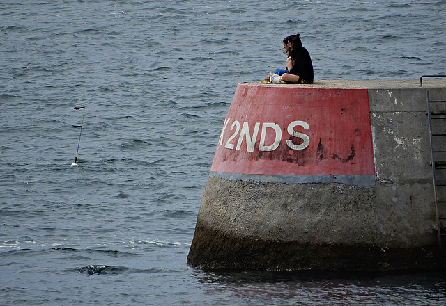 les yeux dans l'eau