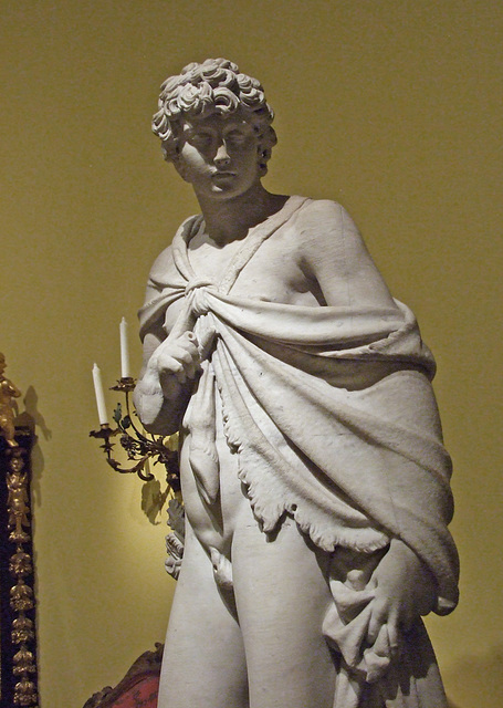 Detail of Meleager by Antonio Gai in the Metropolitan Museum of Art, April 2011