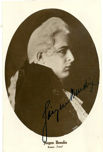 Jorgen Bendix Autograph