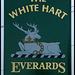 Everards White Hart sign