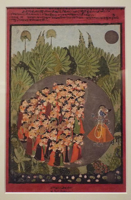 Krishna Admonishes the Gopis in the Virginia Museum of Fine Arts, June 2018