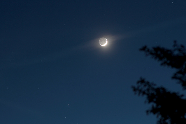 Mond und Jupiter Mond und Jupiter
