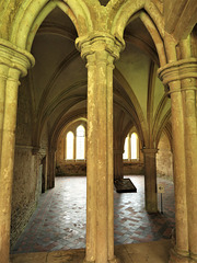 lacock abbey, wilts (59) late c13 chapter house