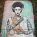 Pandemic chalk: Halloween Cat Lady