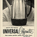 Universal Coffeematic Ad, 1959