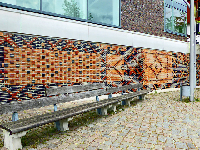 Die lange Bank in Hamburg