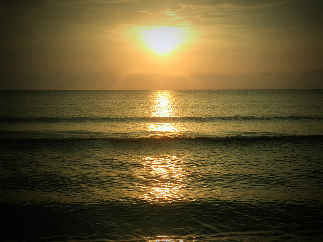 Sonnenaufgang mit Lochkamera