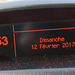 0° ce matin