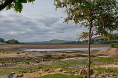 Towards the dam from the Chew valley end
