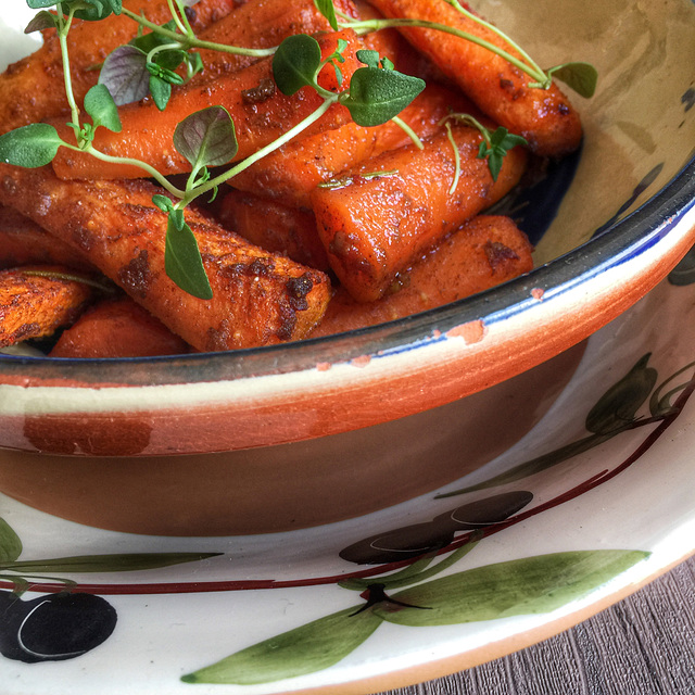 Spiced Roasted Carrots