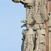 Italy, Details of the Facade of the Left Nave of the Duomo di Siena