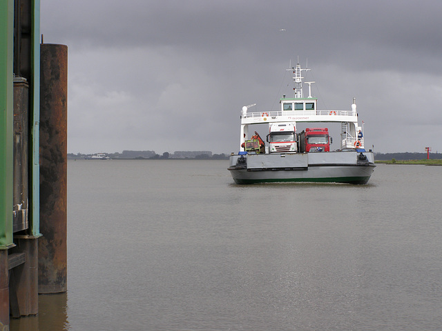 Fähre Wischhafen - Glückstadt