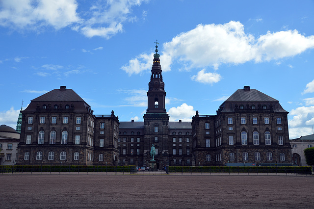 Schloss Christiansborg in Kopenhagen