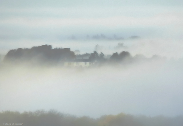 Cottage in the Fog, Cumbria