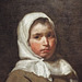 Detail of the Young Woman by Velazquez in the Metropolitan Museum of Art, July 2023