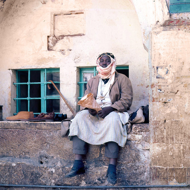 You see all kinds of people in Jerusalem