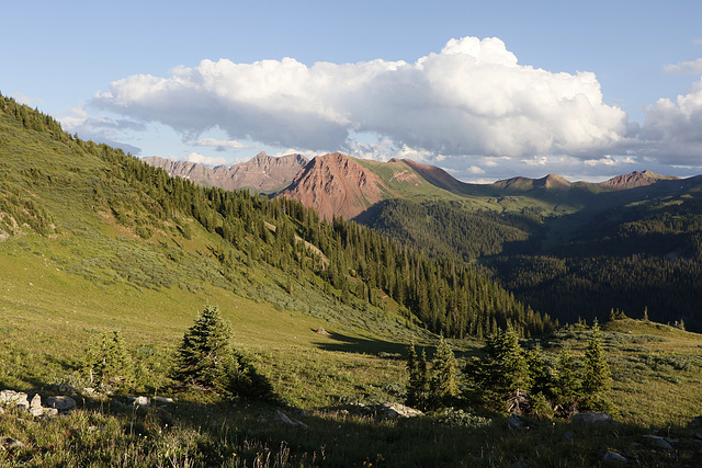 Evening in the Maroon Bells