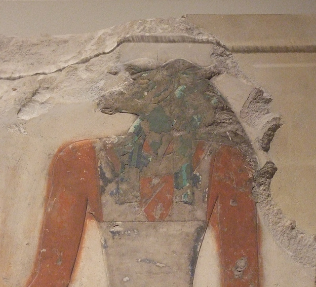 Detail of the Procession of Deities Relief in the Metropolitan Museum of Art, May 2011