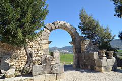 Eingang in die antike Stadt Volubilis