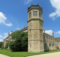 lacock abbey, wilts (44) sharington's c16 tower c.1550