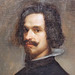 Detail of a Portrait of a Man Possibly a Self-Portrait by Velazquez in the Metropolitan Museum of Art, July 2023