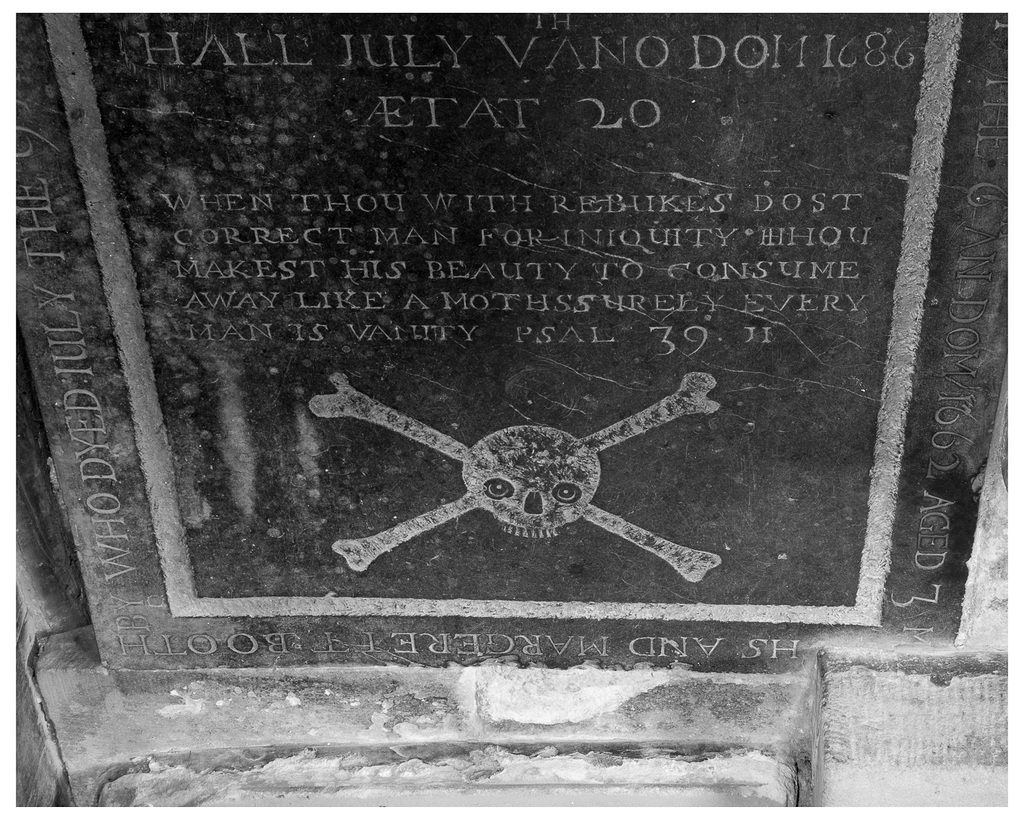 Ashbourne skull slab