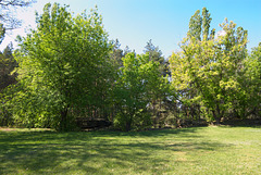 Im Park auf dem Schlossberg in Tschyhyryn