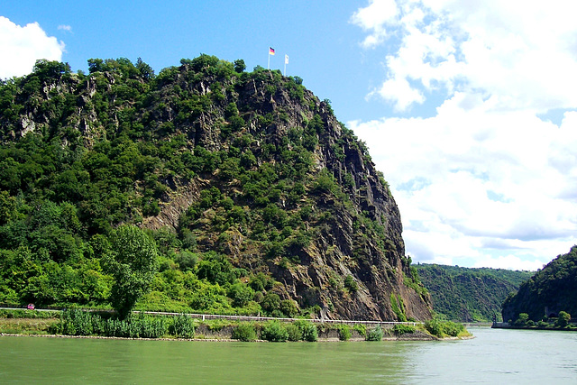 DE - St. Goarshausen - Loreley, seen from the Rhine