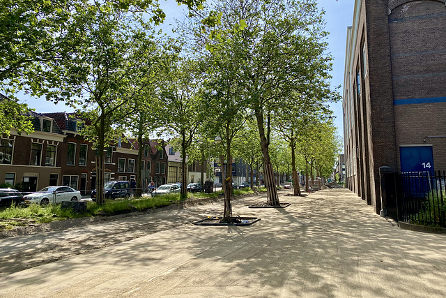 New pavement for the Langegracht