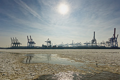 Elbe on ice