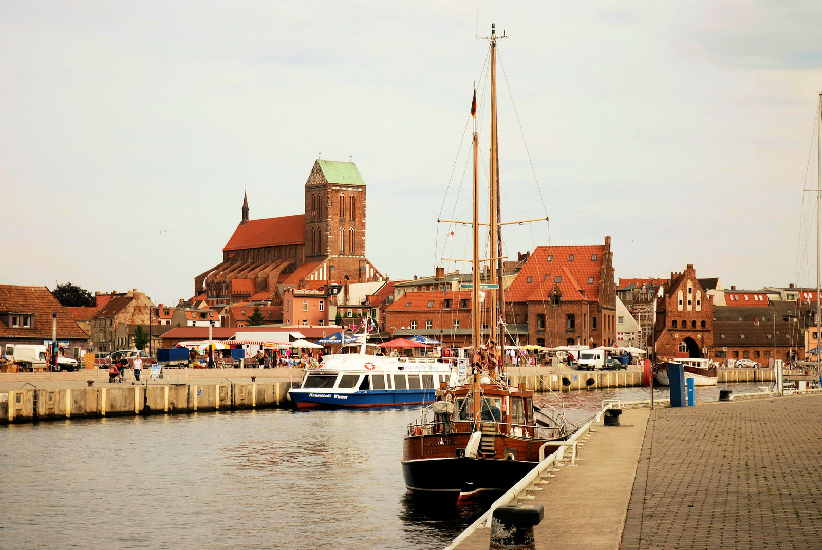 Alter Hafen in Wismar