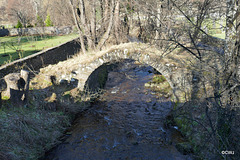 The old  bridge across the Aberlour Burn