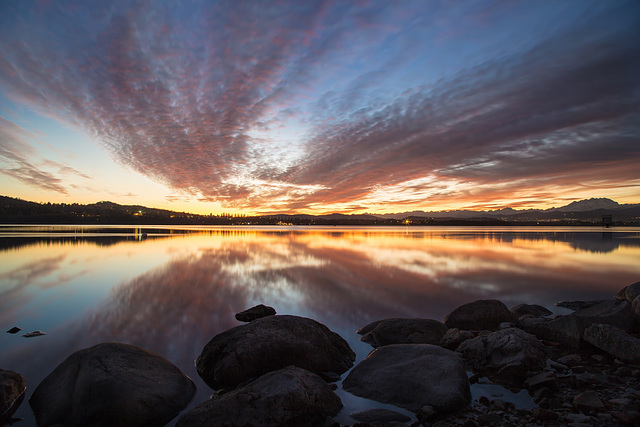 Scorrono le nubi ...