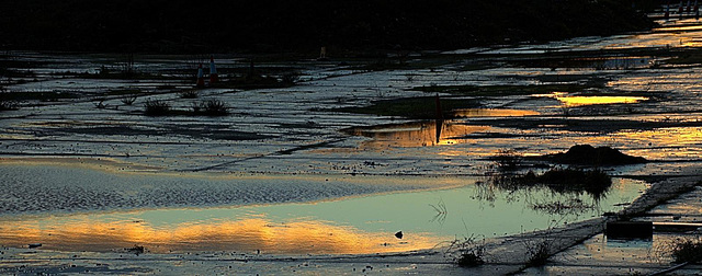 Sunset On The Banks Of The Tyne