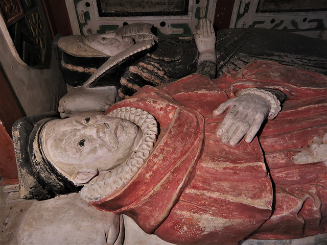 cornworthy church, devon , c17 tomb sir thomas harris +1610  (7)