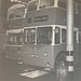 Bradford City Transport 732 (DKY 732) at Duckworth Lane depot - Nov 1971 (197 AA)
