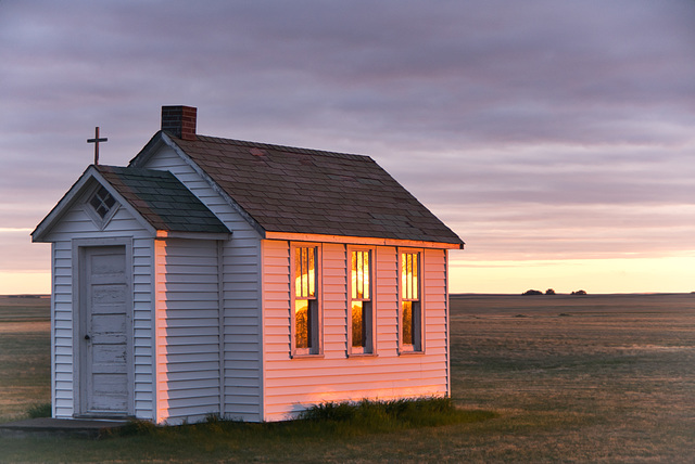 tiny church at sunset 2 tiny church at sunset 2