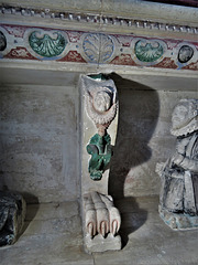 cornworthy church, devon , c17 tomb sir thomas harris +1610  (8)