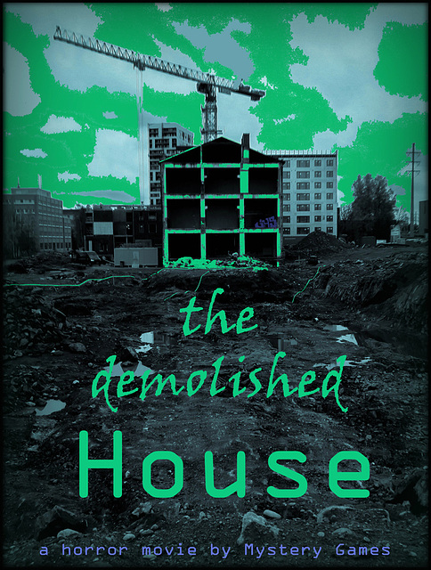 the demolished house