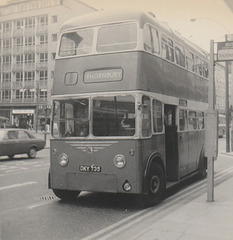 Bradford City Transport 735 (DKY 735) - 22 Mar 1972 (202 AA)