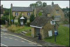 not so neat Enstone bus stop