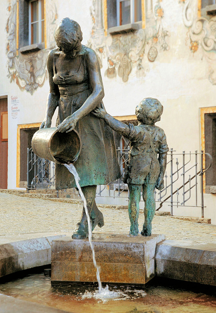 Brunnen in Berchtesgaden (PiP)