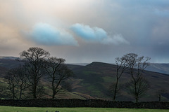 Strange clouds over The Knott