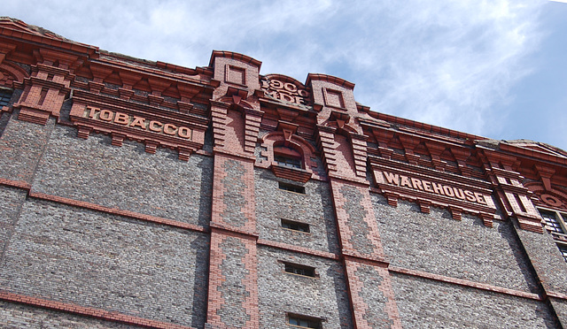 Detail of Tobacco Warehouse, Stanley Dock, Liverpool