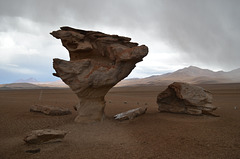 Bolivian Altiplano, Arbol de Piedra (Stone Tree)