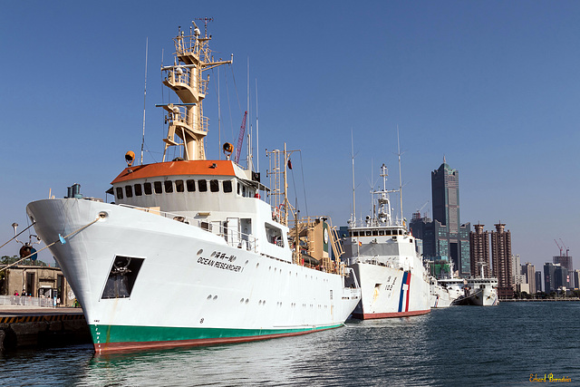 Im Hafen von Kaohsiung