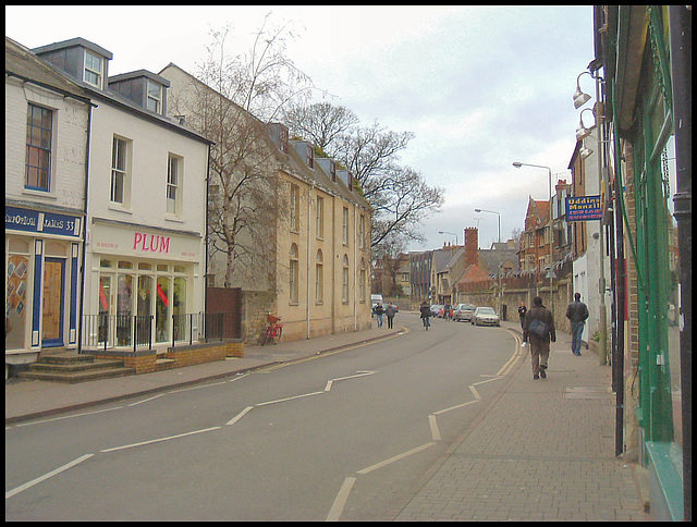 January day in Walton Street