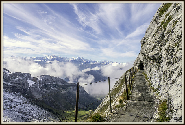 Blick in die Berge