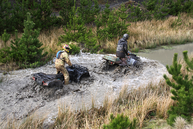 Quad Bike action